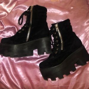 DOLLS KILL - Current Mood Greenpoint boots